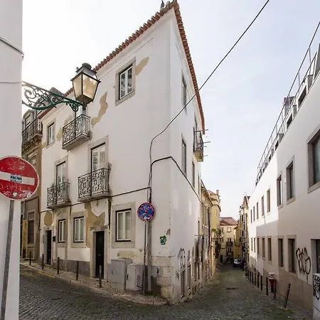 公寓 Charmant Duplex En Plein Centre Historique Wi Fi Lisboa